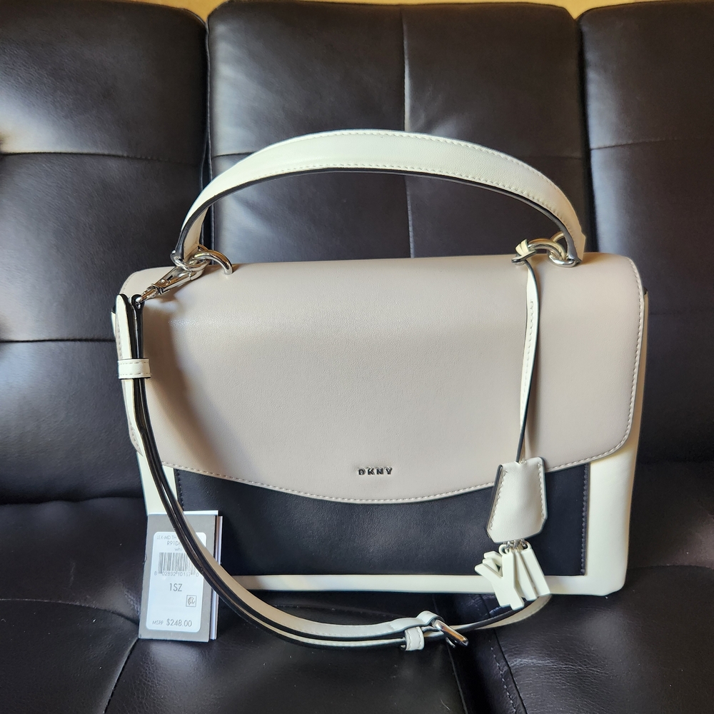 DKNY Color Block Shoulder Bag